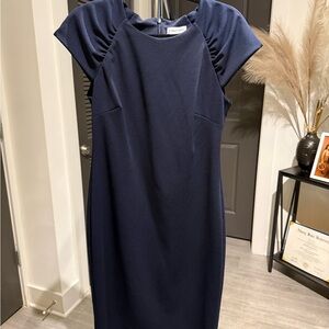 Calvin Klein Midnight Blue Midi Dress